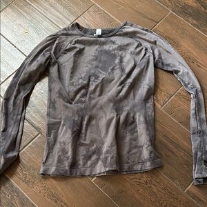 Zella Gray Long Sleeve Top
